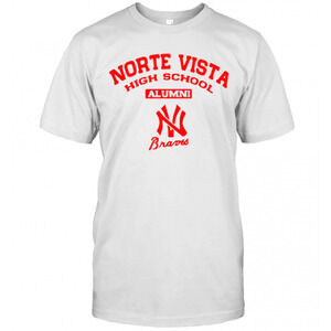 Norte Vista High School Alumni Braves Apparel Logo T-Shirt